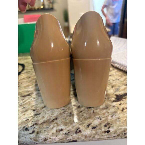 Melissa Shift Block-Heel Pumps Tan Size 8 - Picture 5 of 8